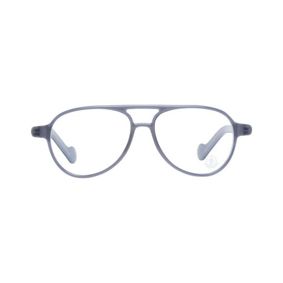 Moncler Aviator Plastic Frame Demo Lens Glasses Men Gray - Picture 2 of 3